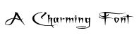Acharmingfont