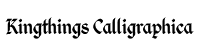Kingthings Calligraphica