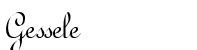 Gessele