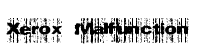 Xerox malfuction